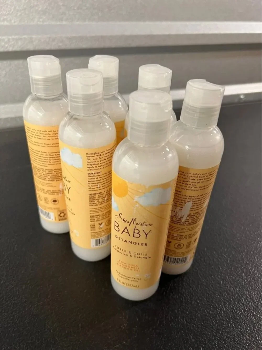 3x Shea Moisture Baby Detangler Curls Coils 8oz Nourishing & Moisturizing